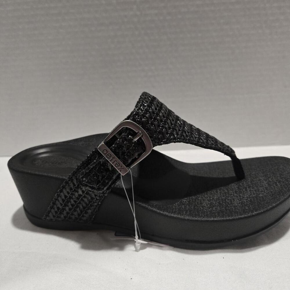 Black and silver water-friendly sandals, #sandals